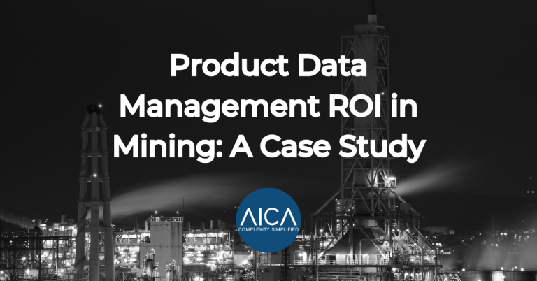 Product Data Management ROI in Mining: A Case Study
