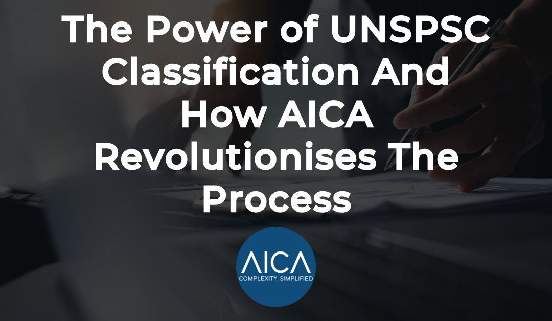 The Power of UNSPSC Classification And How AICA Revolutionises The Process