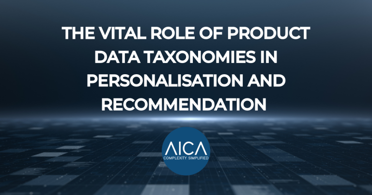 The Vital Role of Product Data Taxonomies in Personalisation and Recommendation