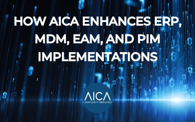How AICA Data Enhances ERP, MDM, EAM, and PIM Implementations