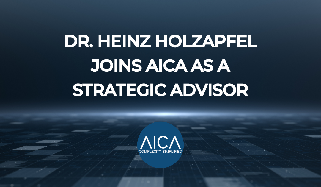 Dr. Heinz Holzapfel Joins AICA as a Strategic Advisor