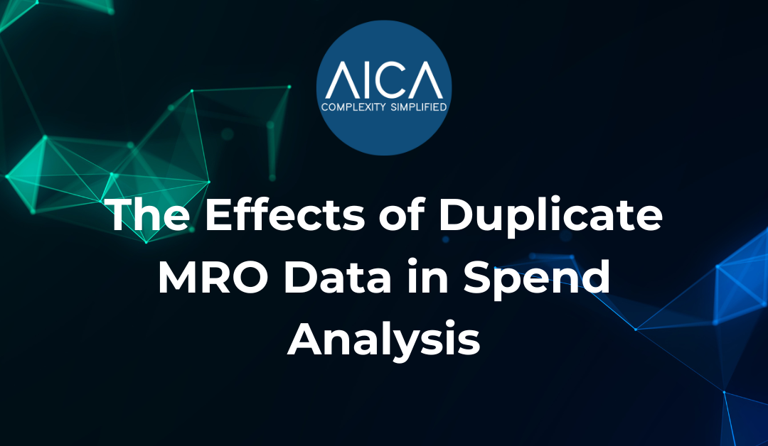 Duplicate MRO data impacts spend analysis by causing inaccurate spend visibility, compromised supplier negotiations, inefficient inventory management, lost cost-saving opportunities, reduced data quality, reporting inaccuracies, compliance risks, and audit challenges