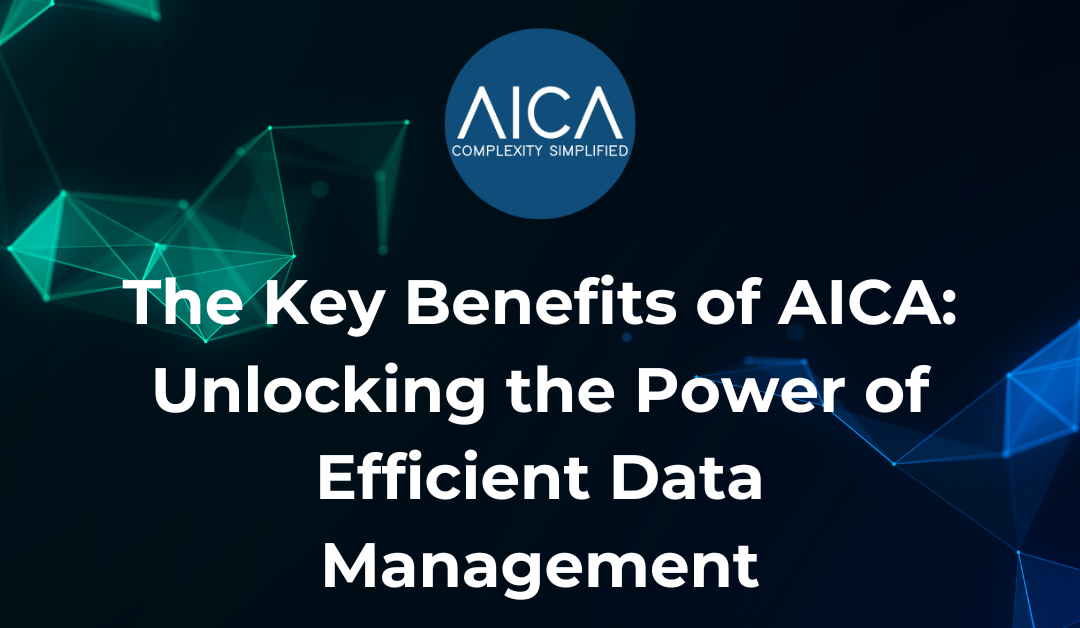 AICA's AI-driven data management platform offers faster data processing, enhanced accuracy, cost reduction, scalable solutions, procurement optimization, enterprise asset optimization, inventory management, spend analysis, compliance management, and operational efficiency