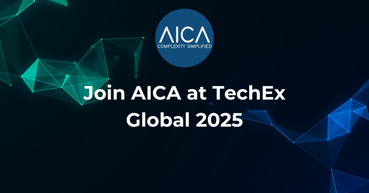 AICA at TechEx Global 2025: Showcasing AI-driven product data management solutions, data cleansing, enrichment, classification, governance, MRO data automation, PIM integration, MDM systems, EAM optimization, ERP enhancement