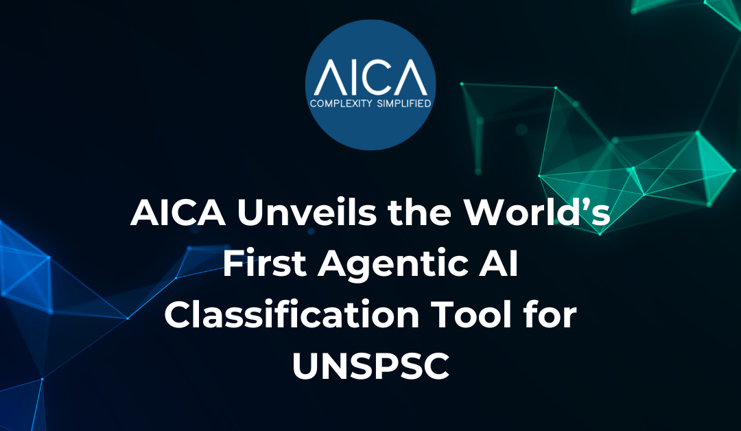 AICA Unveils the World’s First Agentic AI Classification Tool for UNSPSC