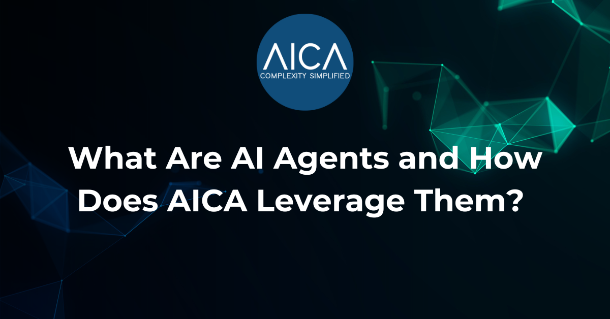 What are AI agents, autonomous AI systems, artificial intelligence in data management, AI for data cleansing, AI for data enrichment, AI-driven classification, AICA's AI solutions, UNSPSC classification automation, AI-powered operational efficiency, AI in enterprise data optimization