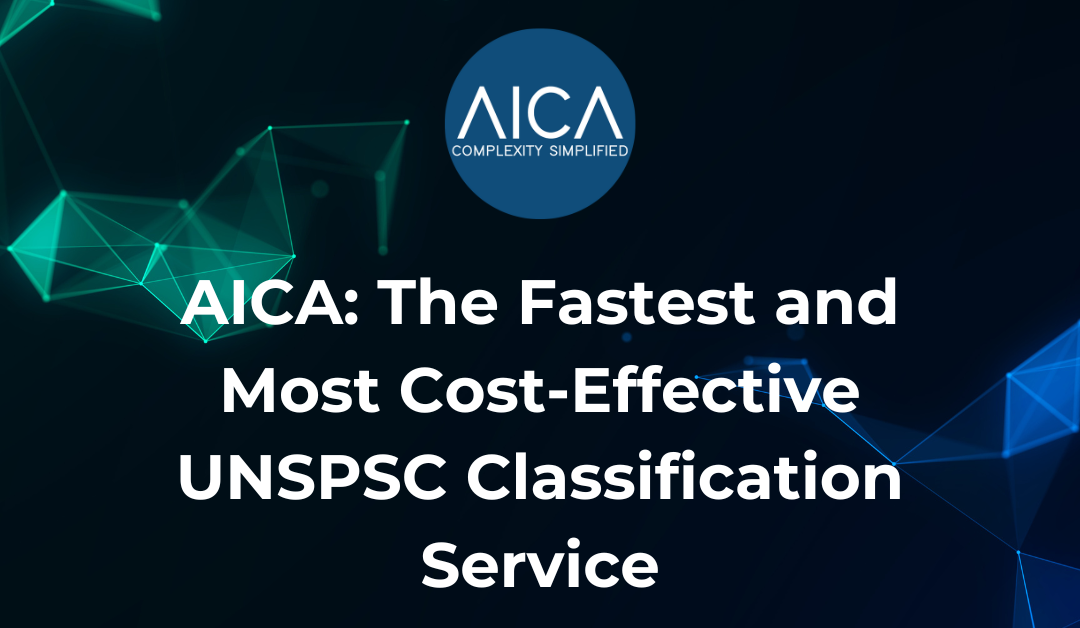 AICA: The Fastest and Most Cost-Effective UNSPSC Classification Service