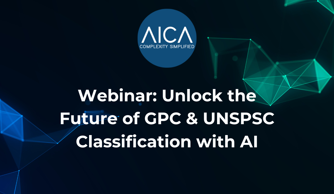 Webinar: Unlock the Future of GPC & UNSPSC Classification with AI