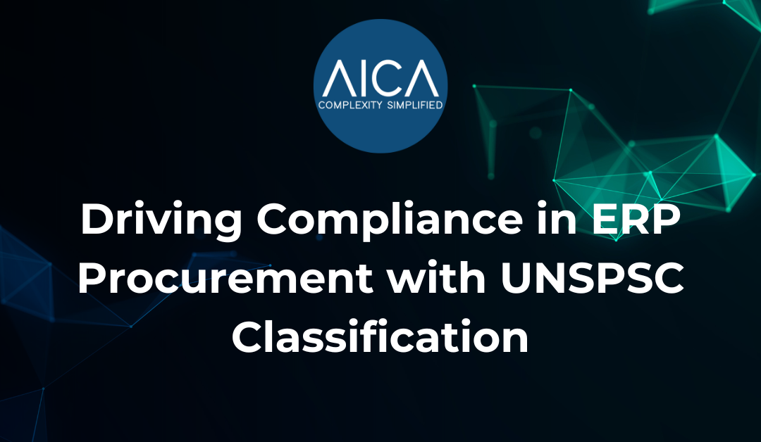 Driving Compliance in ERP Procurement with UNSPSC Classification