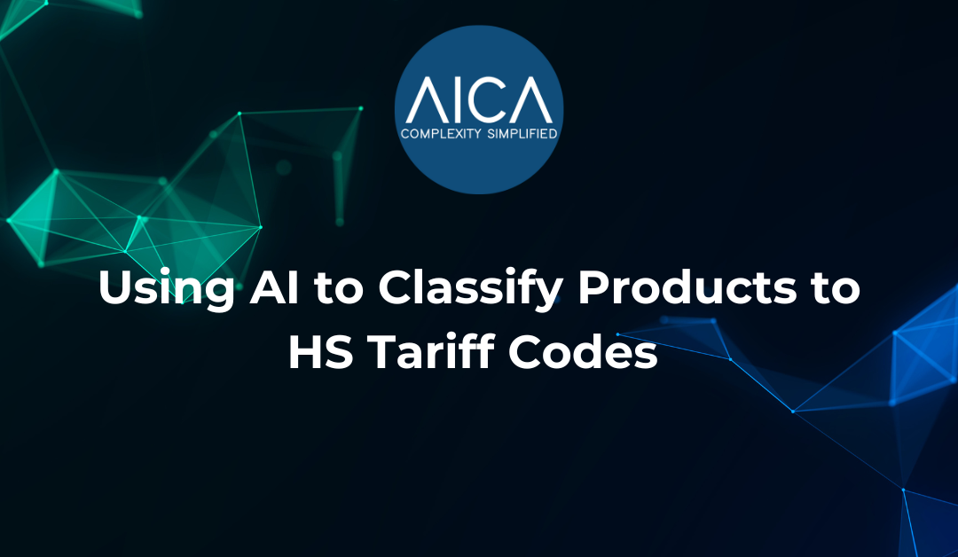 Using AI to Classify Products to HS Tariff Codes
