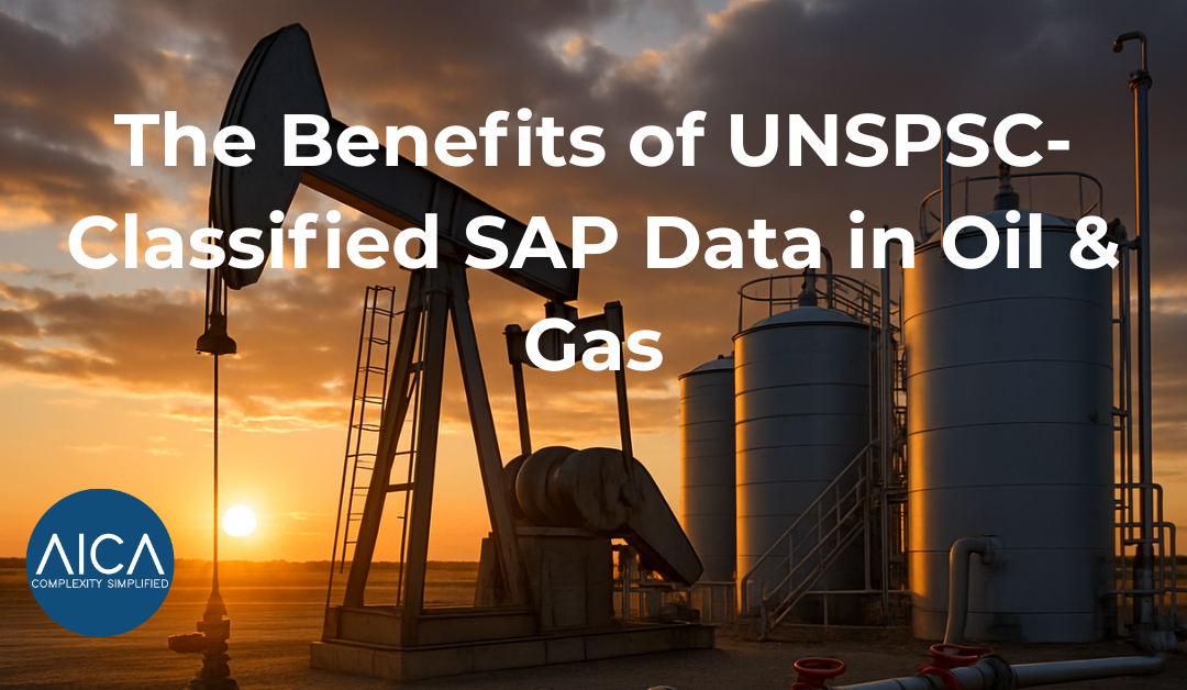 The Benefits of UNSPSC-Classified SAP Data in Oil & Gas