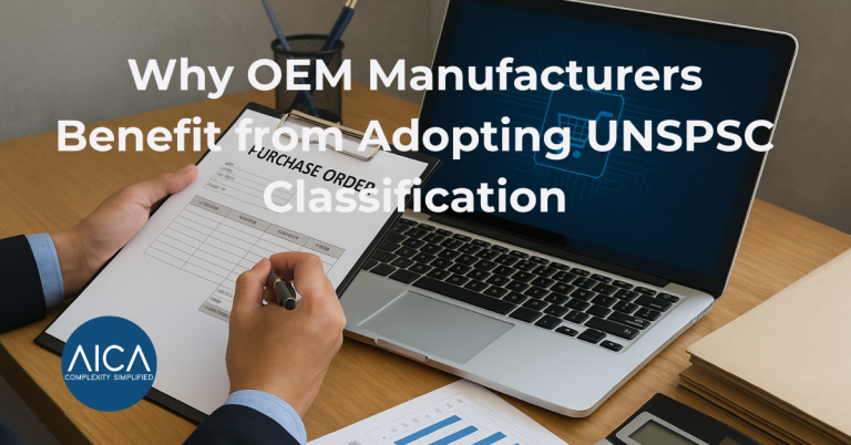 Why OEM Manufacturers Benefit from Adopting UNSPSC Classification