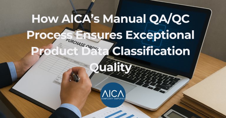How AICA’s Manual QA/QC Process Ensures Exceptional Product Data Classification Quality