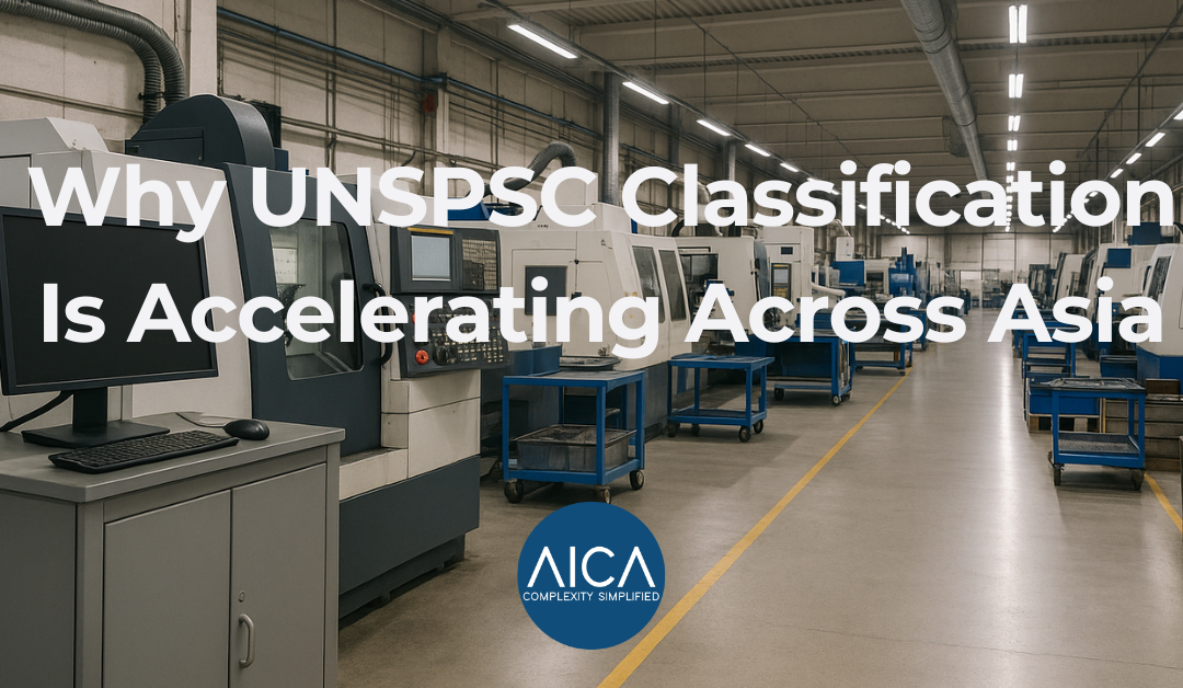 Why UNSPSC Classification Is Accelerating Across Asia